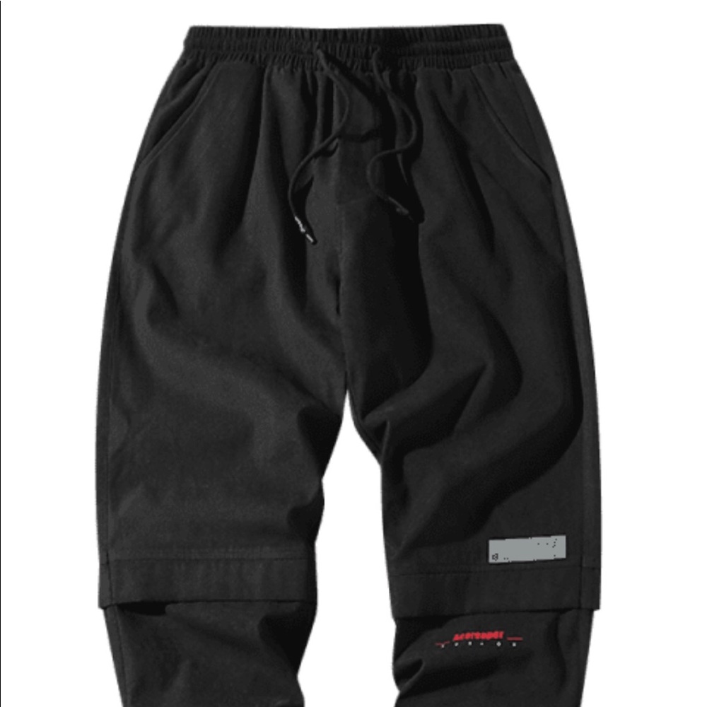Zaful black cargo pants
